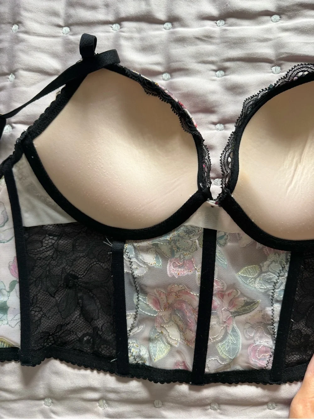 Victoria Secret Lined Demi Bustier